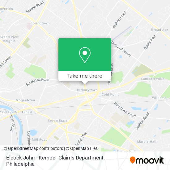 Mapa de Elcock John - Kemper Claims Department