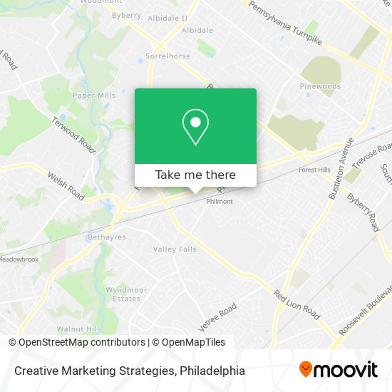 Creative Marketing Strategies map