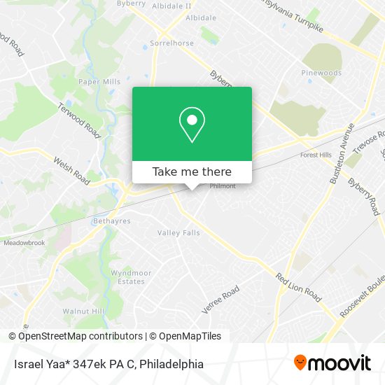 Mapa de Israel Yaa* 347ek PA C