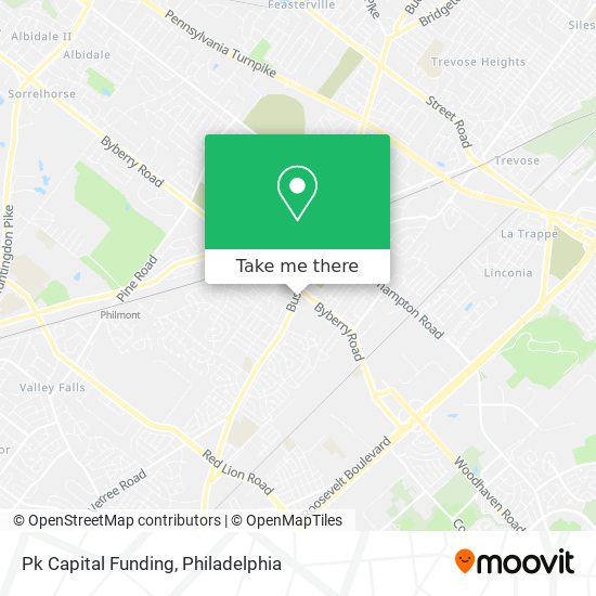 Pk Capital Funding map