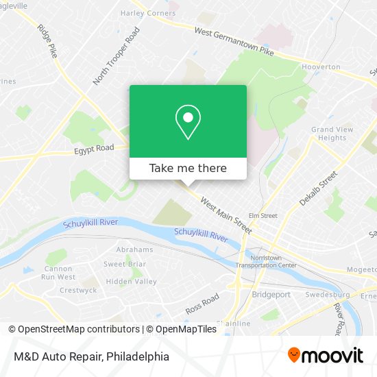 M&D Auto Repair map