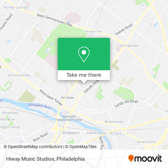 Hiway Music Studios map