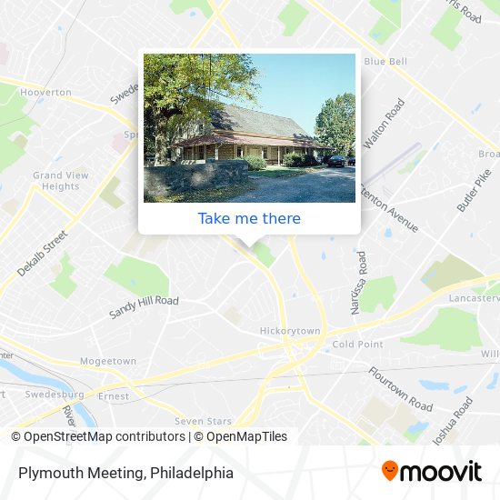 Mapa de Plymouth Meeting