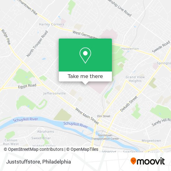 Juststuffstore map