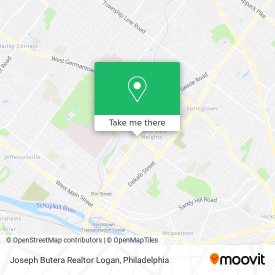 Joseph Butera Realtor Logan map