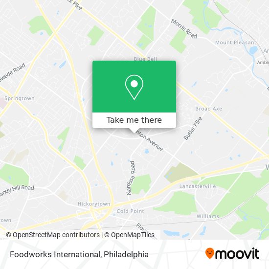 Foodworks International map