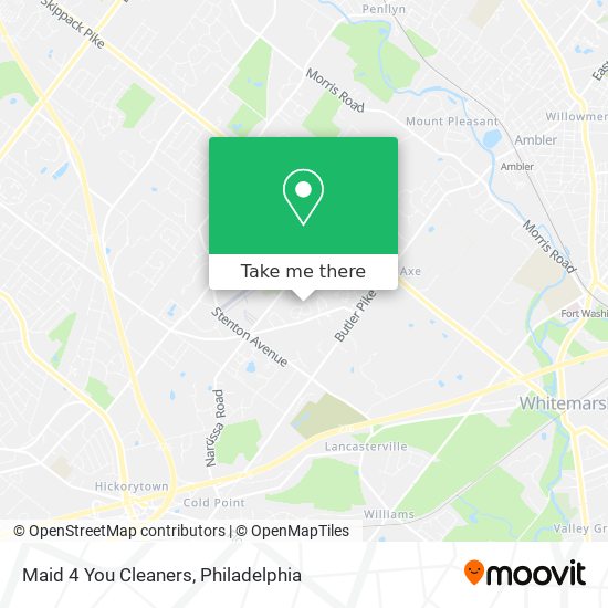 Maid 4 You Cleaners map