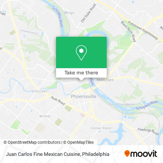 Juan Carlos Fine Mexican Cuisine map