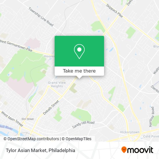 Tylor Asian Market map