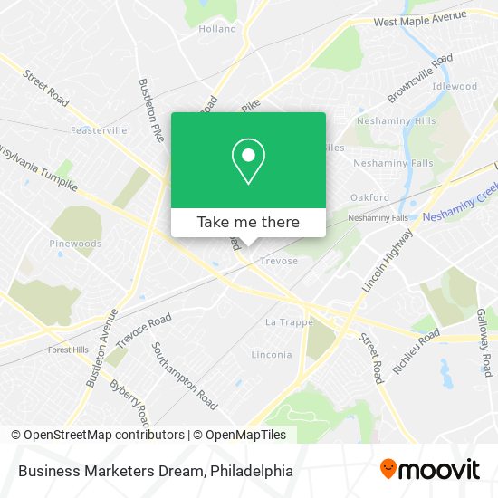 Business Marketers Dream map