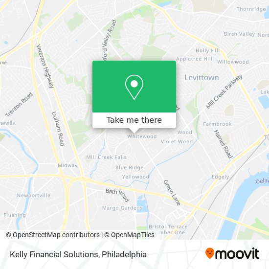 Kelly Financial Solutions map