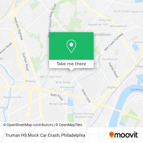 Mapa de Truman HS Mock Car Crash