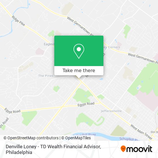 Mapa de Denville Loney - TD Wealth Financial Advisor