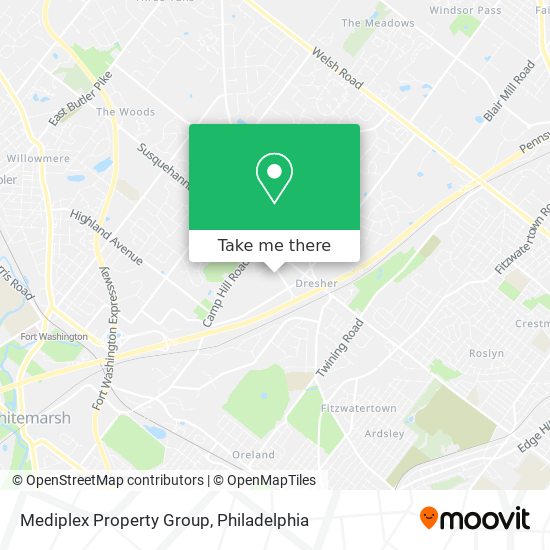 Mediplex Property Group map