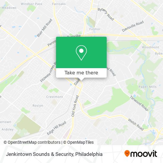 Jenkintown Sounds & Security map