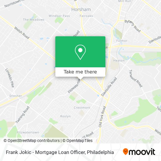 Mapa de Frank Jokic - Mortgage Loan Officer