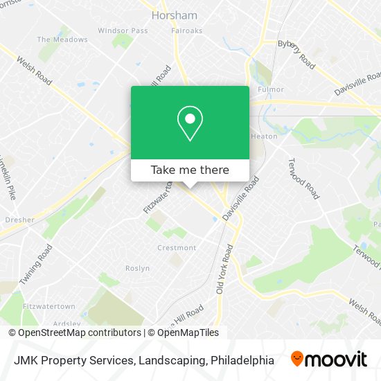 JMK Property Services, Landscaping map