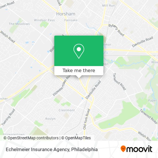 Mapa de Echelmeier Insurance Agency