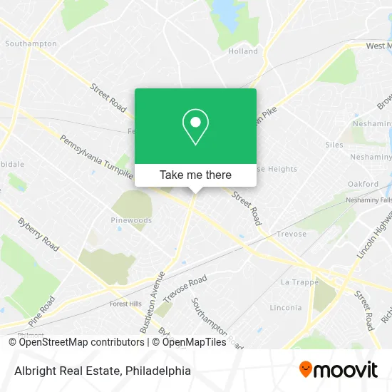 Albright Real Estate map