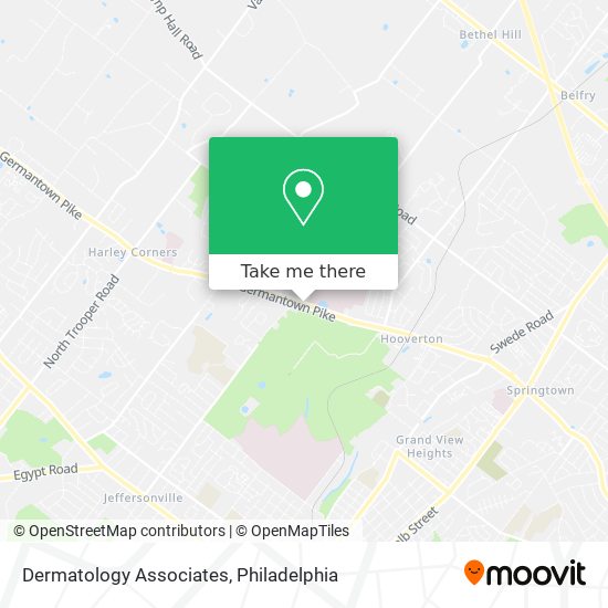 Dermatology Associates map