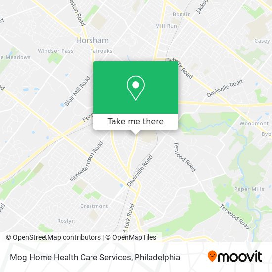 Mog Home Health Care Services map