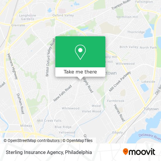 Mapa de Sterling Insurance Agency