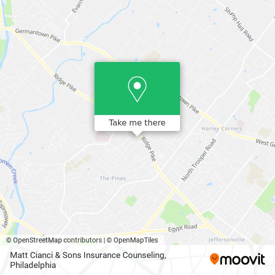 Mapa de Matt Cianci & Sons Insurance Counseling