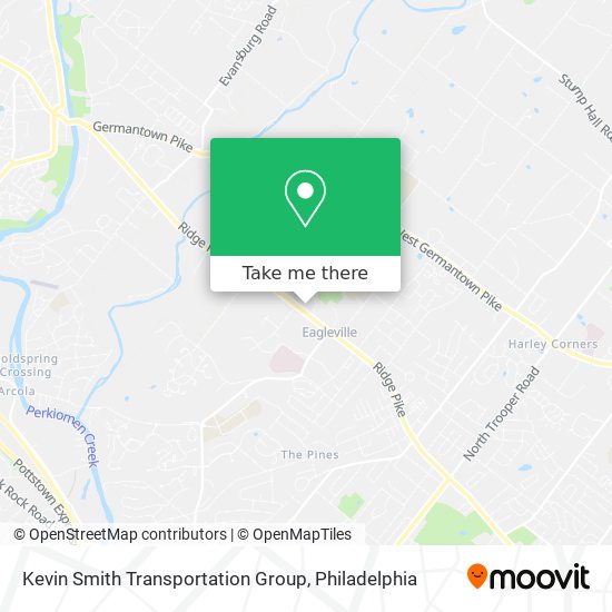 Kevin Smith Transportation Group map