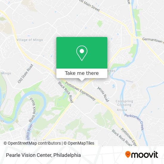 Pearle Vision Center map