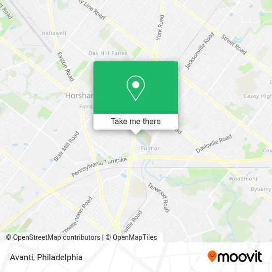 Avanti map