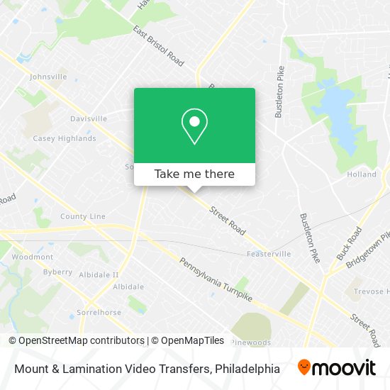 Mount & Lamination Video Transfers map