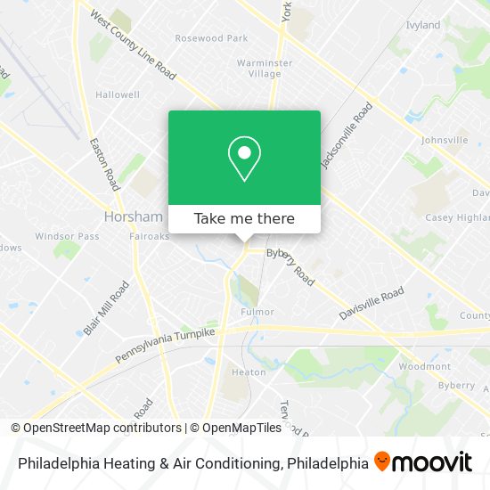 Mapa de Philadelphia Heating & Air Conditioning