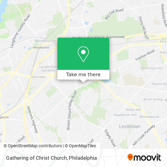 Mapa de Gathering of Christ Church