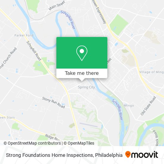 Strong Foundations Home Inspections map