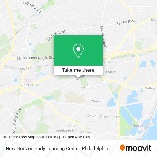 New Horizon Early Learning Center map