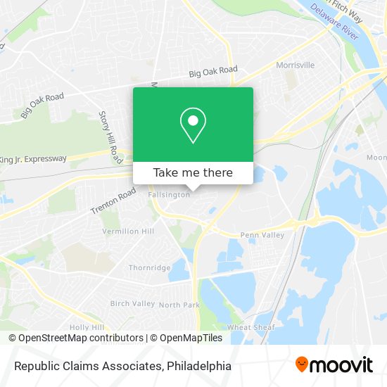 Mapa de Republic Claims Associates