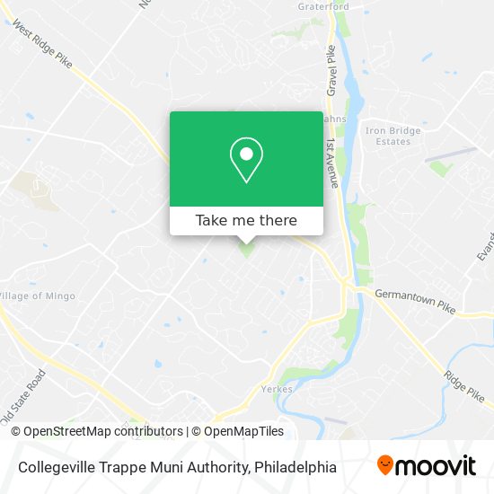 Mapa de Collegeville Trappe Muni Authority