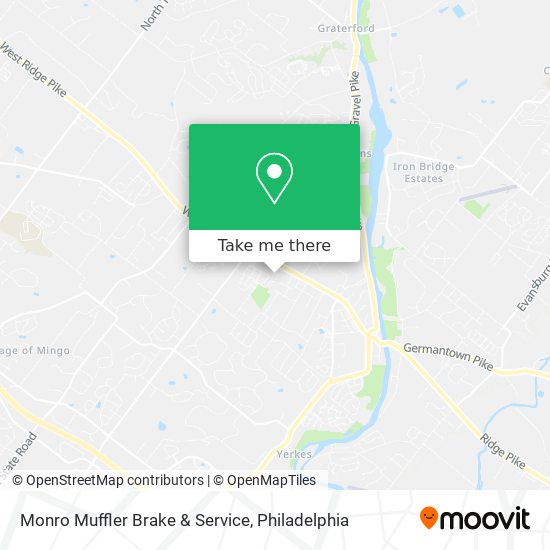 Monro Muffler Brake & Service map