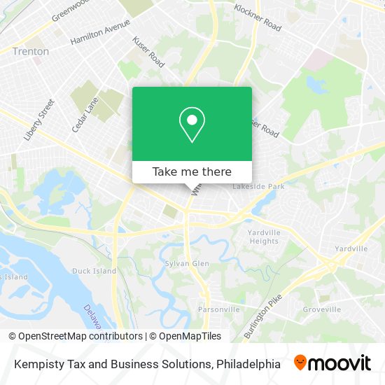 Kempisty Tax and Business Solutions map
