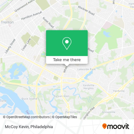 Mapa de McCoy Kevin