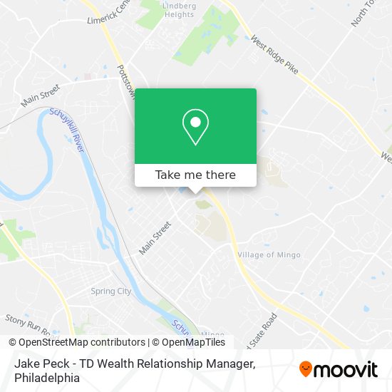 Jake Peck - TD Wealth Relationship Manager map