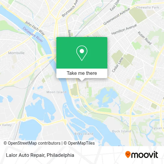 Lalor Auto Repair map