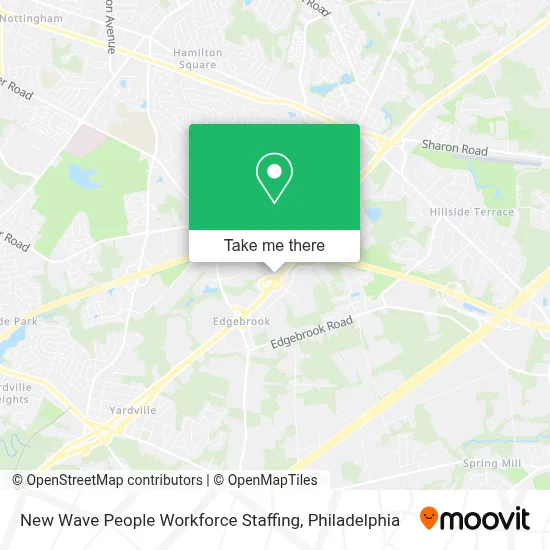 New Wave People Workforce Staffing map