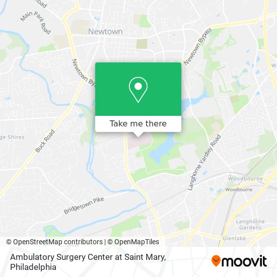 Ambulatory Surgery Center at Saint Mary map