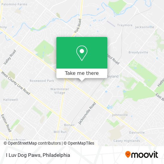 Mapa de I Luv Dog Paws