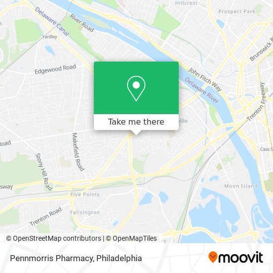 Mapa de Pennmorris Pharmacy