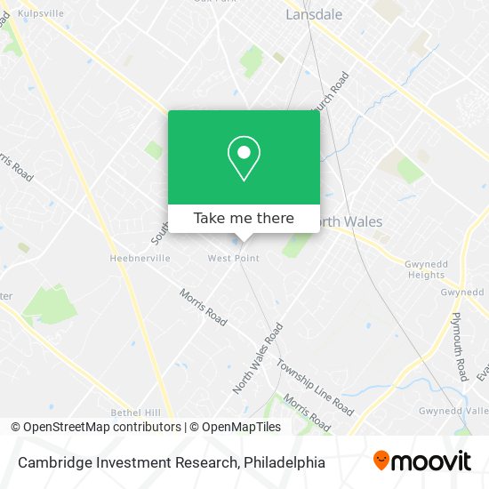 Mapa de Cambridge Investment Research