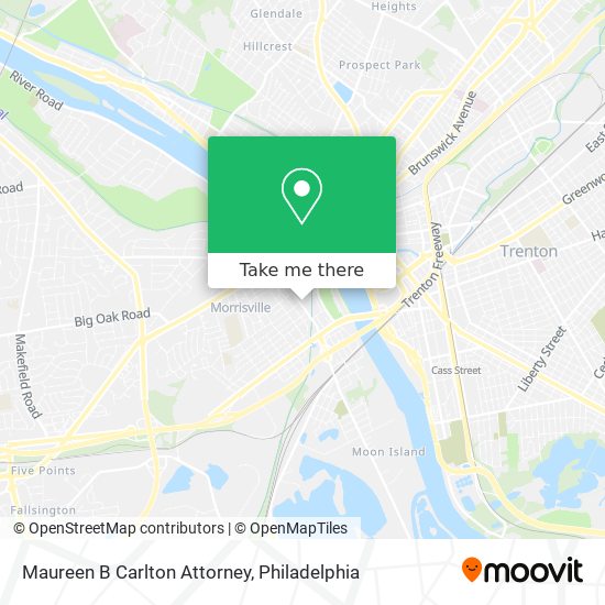 Mapa de Maureen B Carlton Attorney