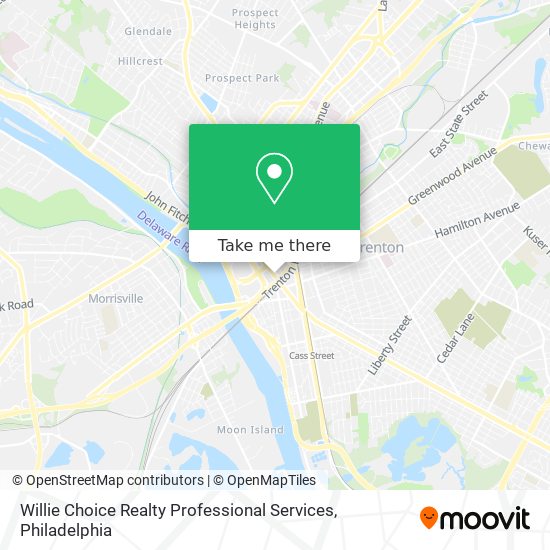 Mapa de Willie Choice Realty Professional Services