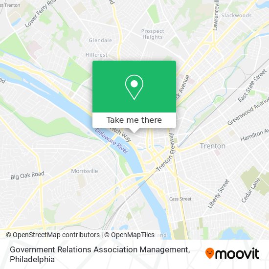 Mapa de Government Relations Association Management